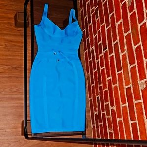 Stella Bandage Dress Blue